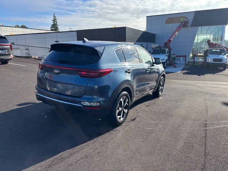 Used 2022 Blue Kia LX image 8