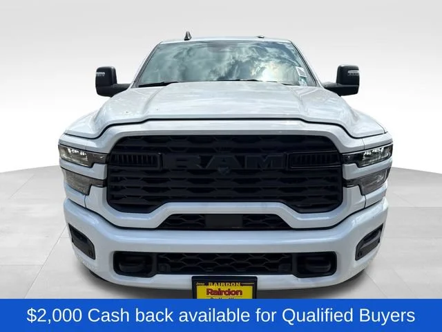 New 2026 Bright White Clear-Coat Exterior Paint RAM Big Horn image 2