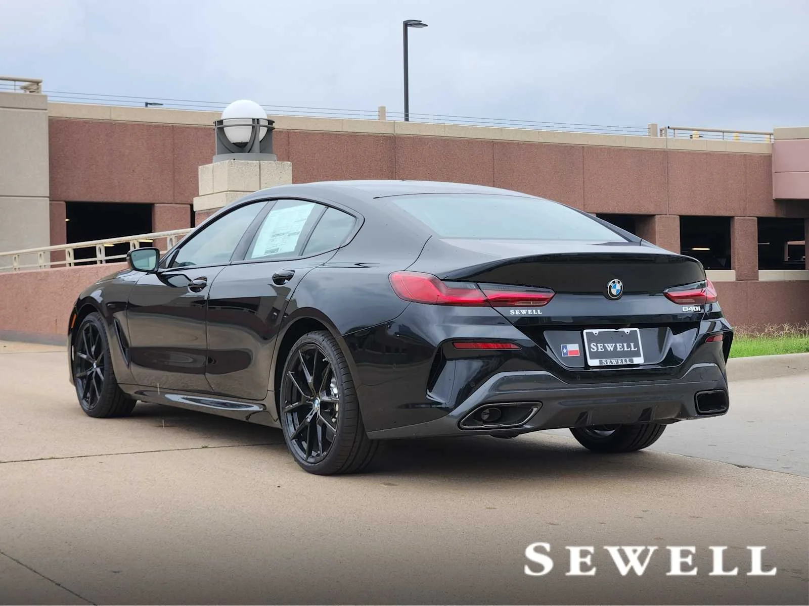 New 2026 Black Sapphire Metallic BMW 840i image 3