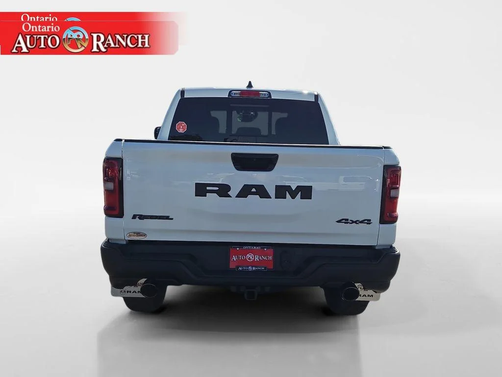 New 2026 Bright White Clearcoat Ram Rebel image 4