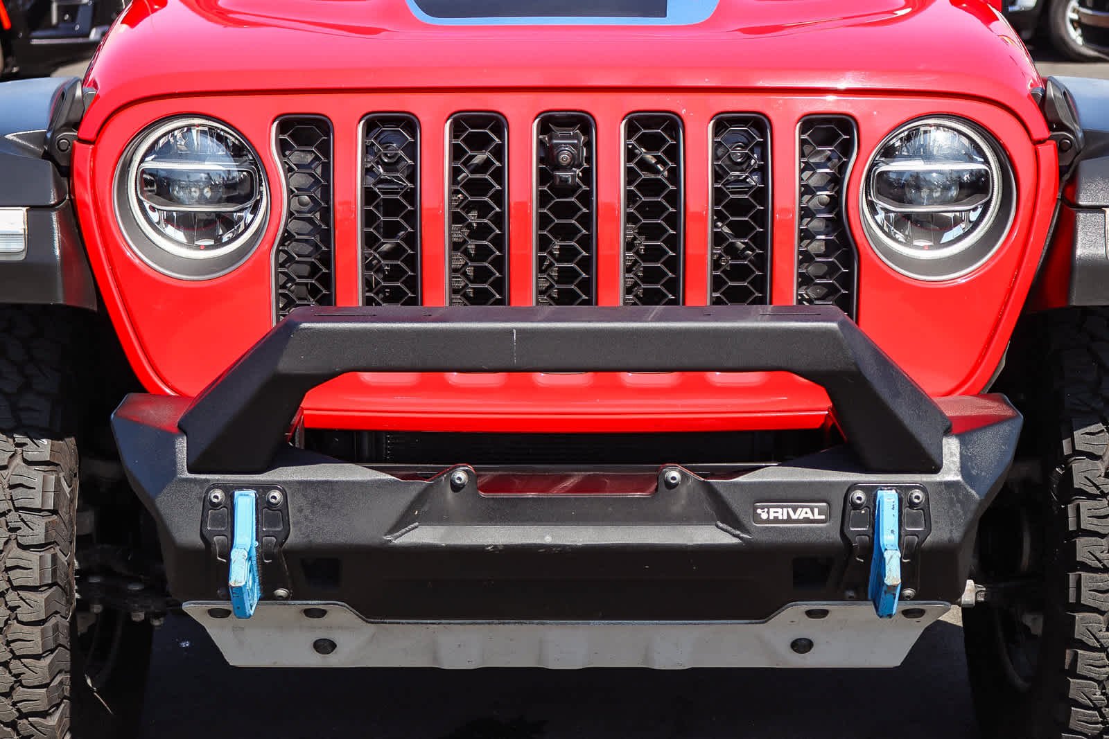 Used 2021 Firecracker Red Clearcoat Jeep Unlimited Rubicon image 9