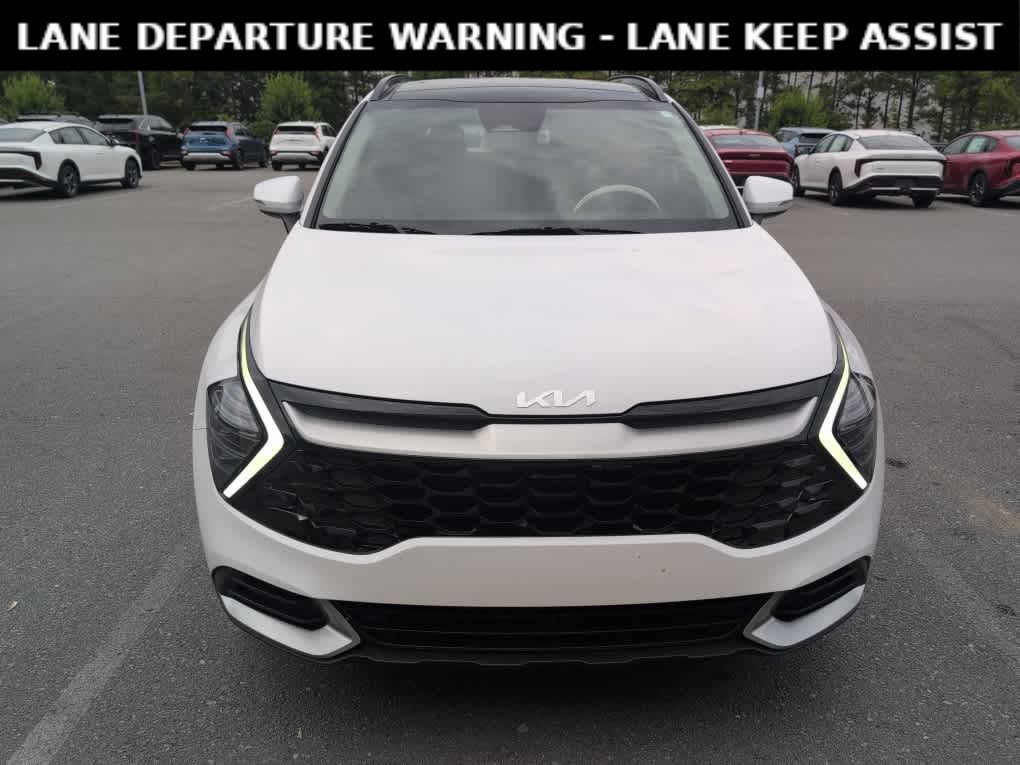 Used 2025 Glacial White Pearl Kia EX image 2