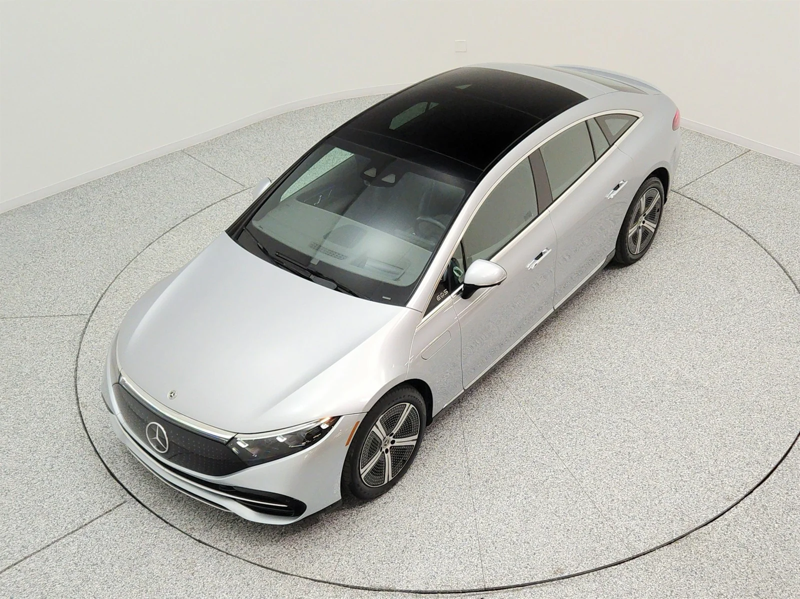 Certified Used 2022 Cirrus Silver Metallic Mercedes-Benz EQS 450+ Sedan image 22