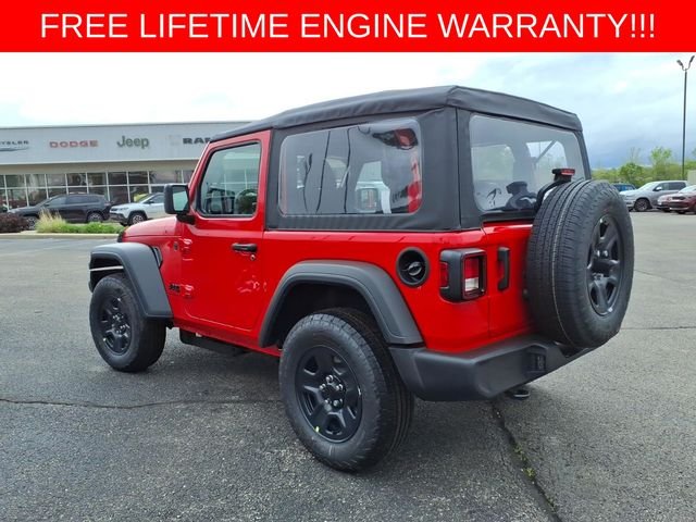 New 2026 Firecracker Red Clear-Coat Exterior Paint Jeep Sport image 5