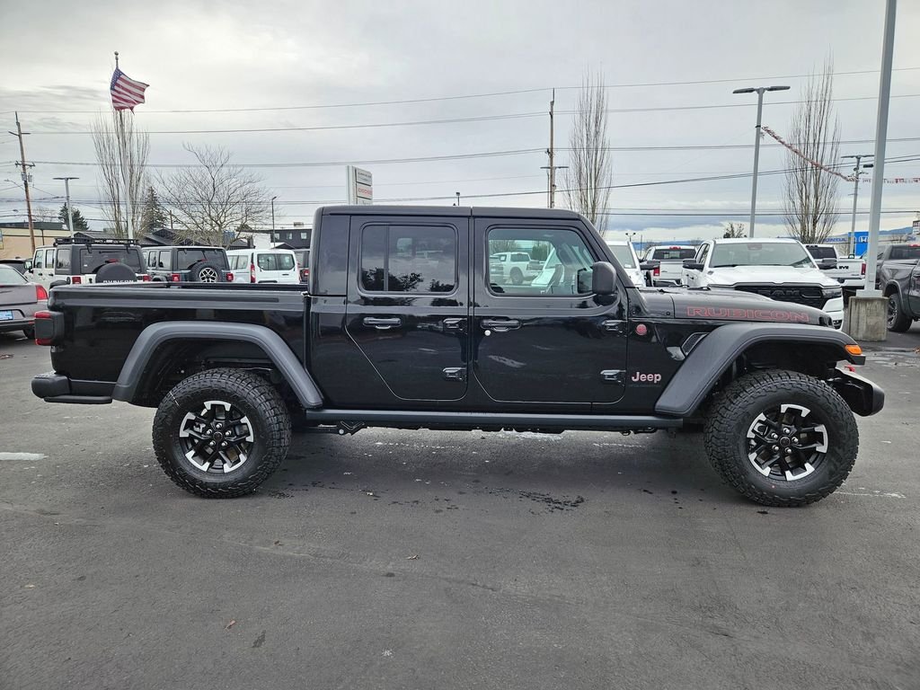 New 2026 Black Clear-Coat Exterior Paint Jeep Rubicon image 7