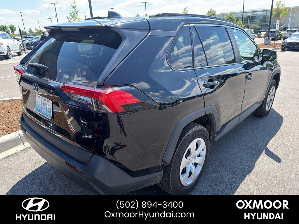 Used 2020 Midnight Black Metallic Toyota LE image 5