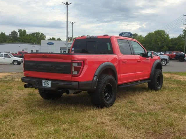 Used 2022 Orange Ford Raptor image 13