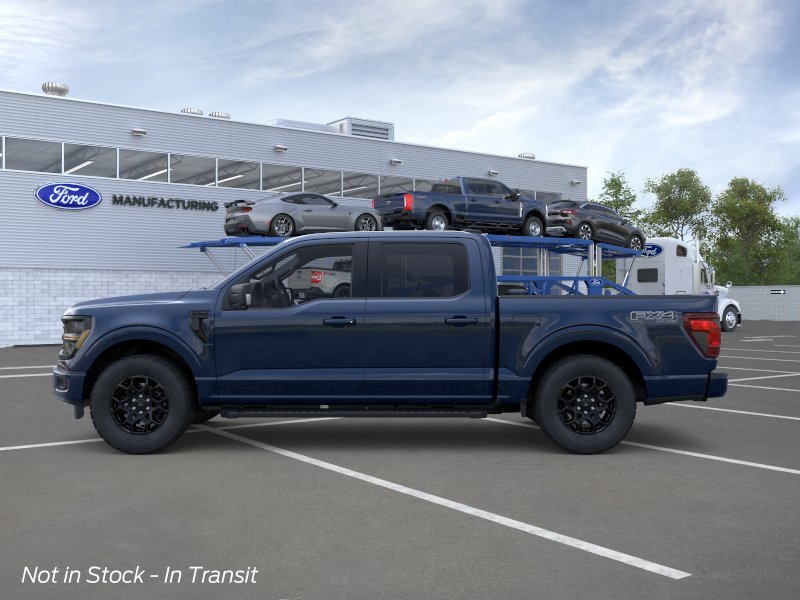 New 2026 Antimatter Blue Metallic Ford XLT image 3