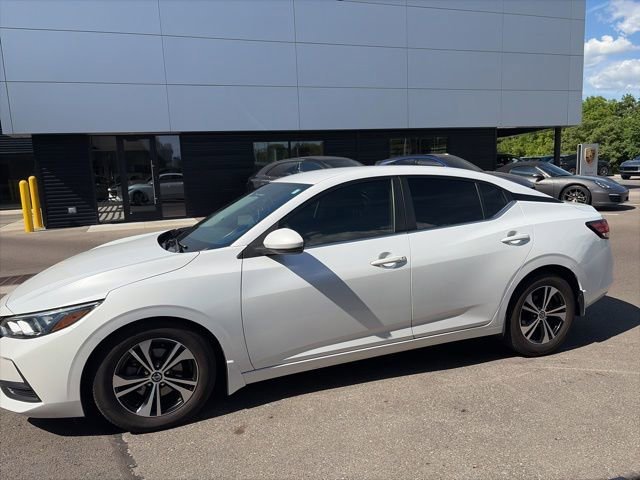 Used 2020 Aspen White Tricoat Nissan SV image 6