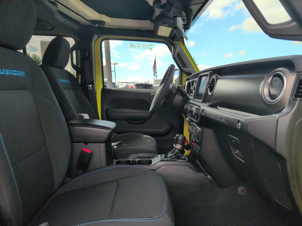 Certified Used 2023 Yellow Jeep Rubicon 4xe image 28