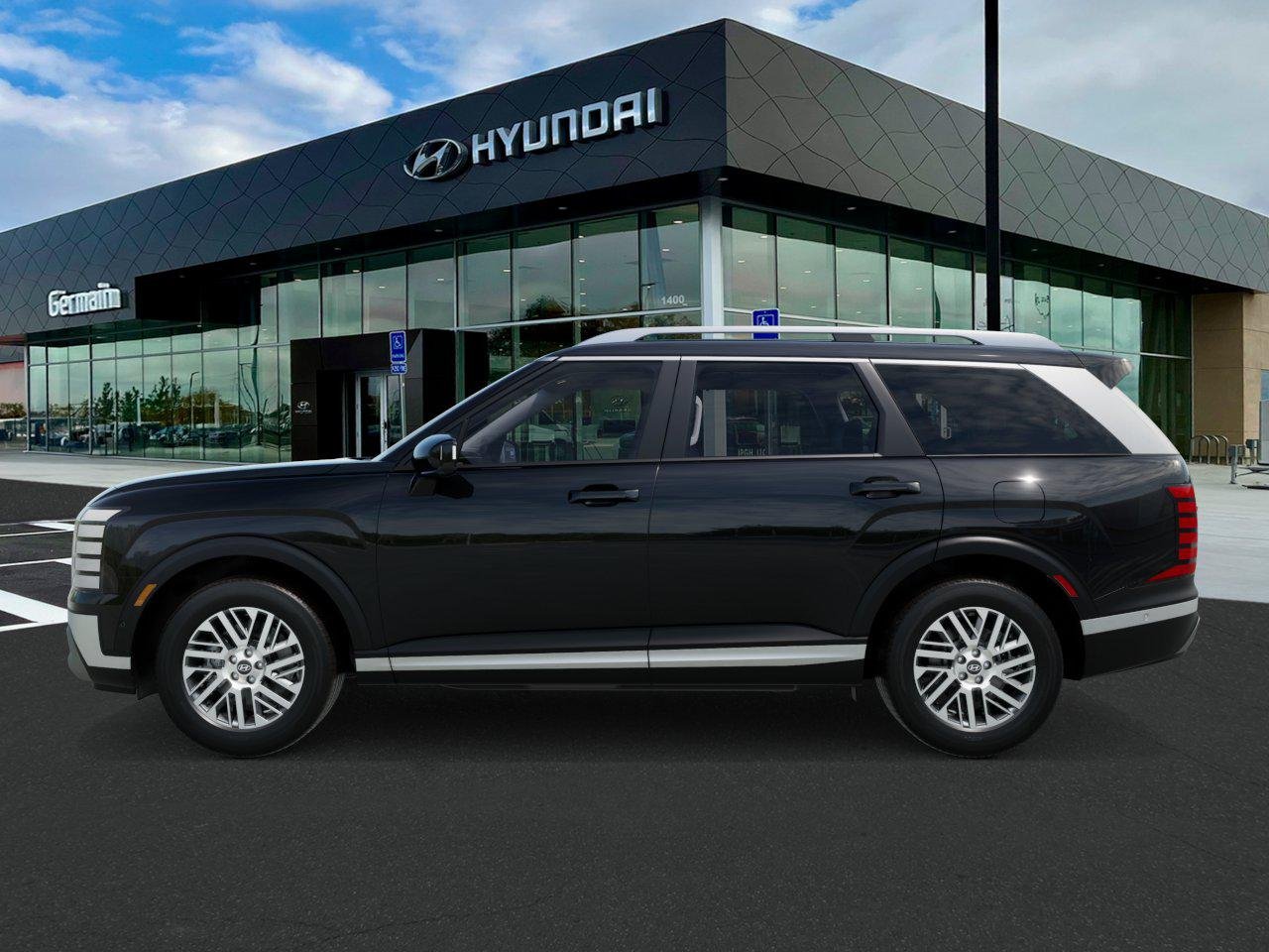 New 2027 Abyss Black Pearl Hyundai SEL Premium AWD image 3