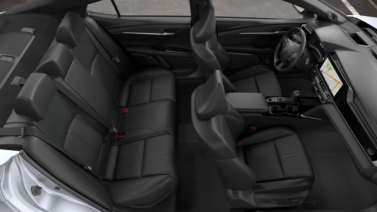 New 2026 Wind Chill Pearl with Midnight Black Metallic roof Toyota XSE image 22