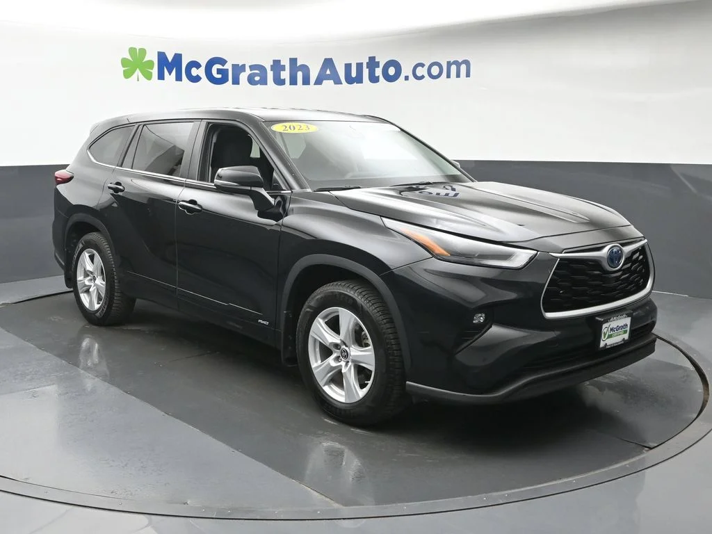 Used 2023 Black Toyota LE image 2