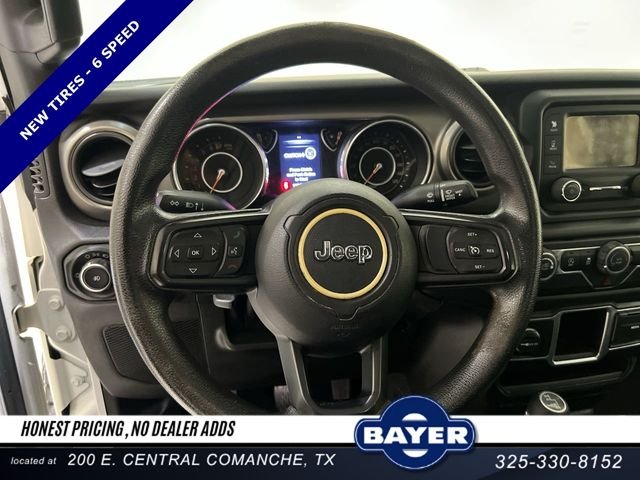 Used 2018 White Jeep Unlimited Sport image 10