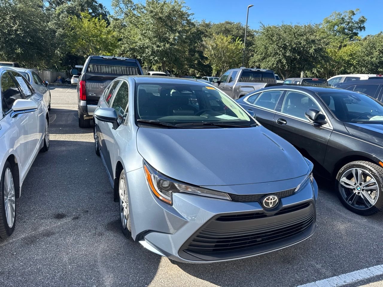 Used 2026 Blue Toyota LE image 3