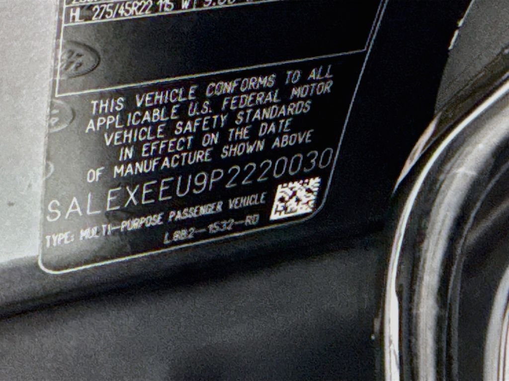 Used 2023 Santorini Black Metallic Land Rover X image 34