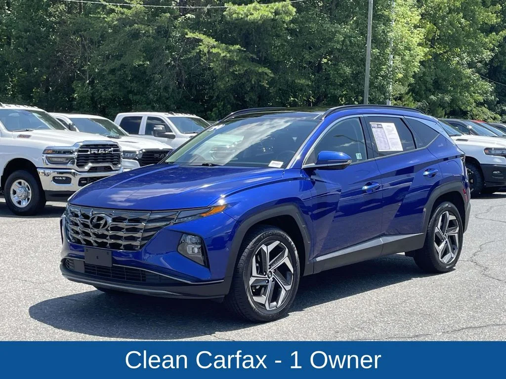 Certified Used 2024 Blue Hyundai Limited image 4