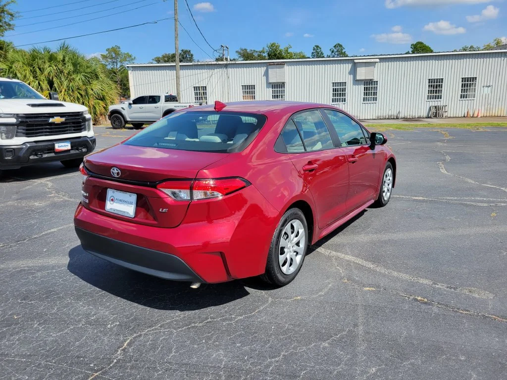 Used 2024 Red Toyota LE image 6