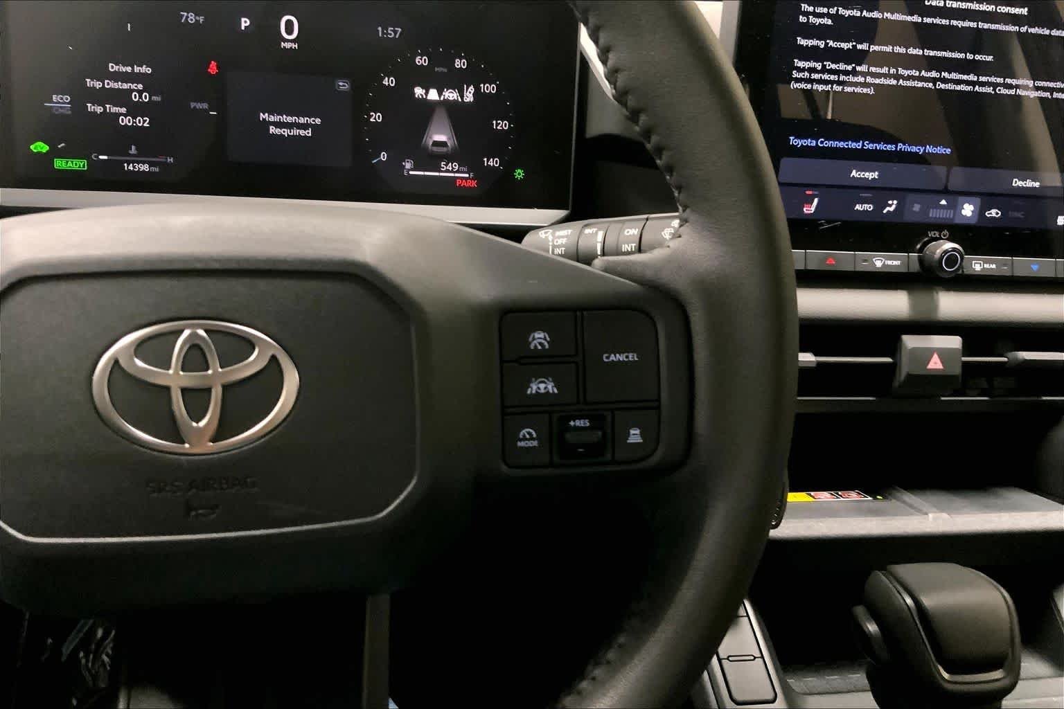 Used 2026 Midnight Black Metallic Toyota XLE Premium image 25