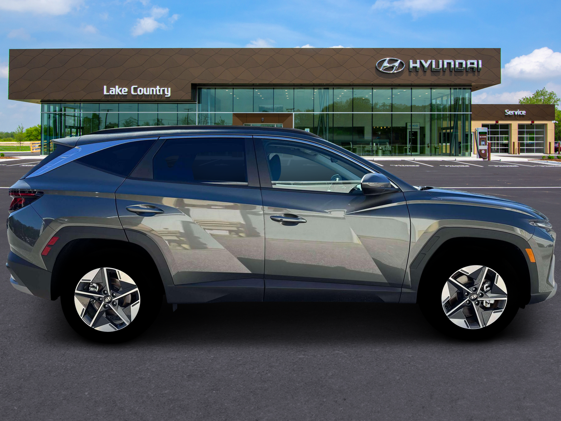 New 2026 Gray Hyundai SEL AWD image 8