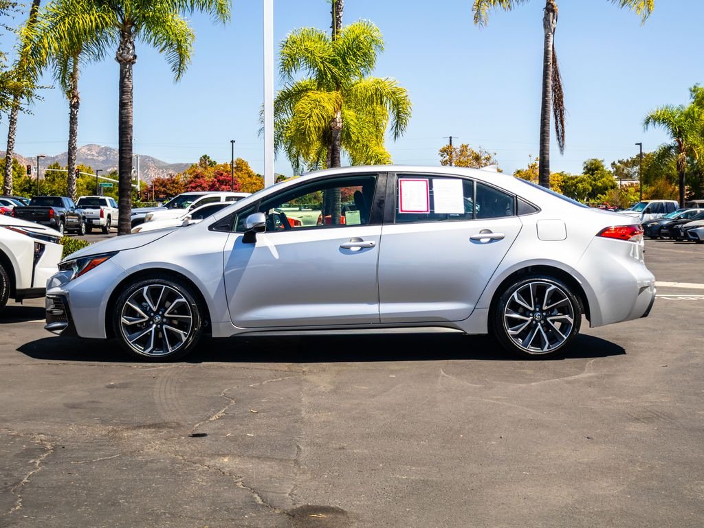 Used 2022 Silver Toyota SE image 7