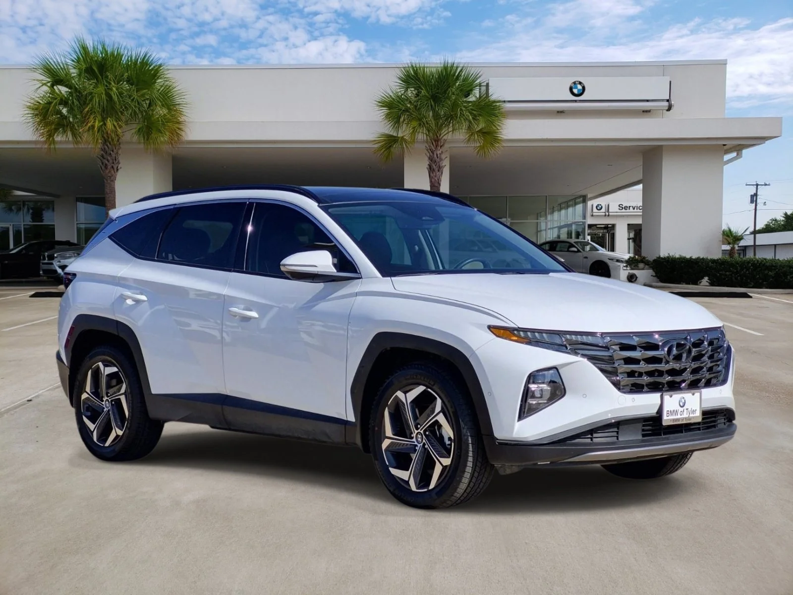 Used 2024 White Pearl Hyundai Limited image 3