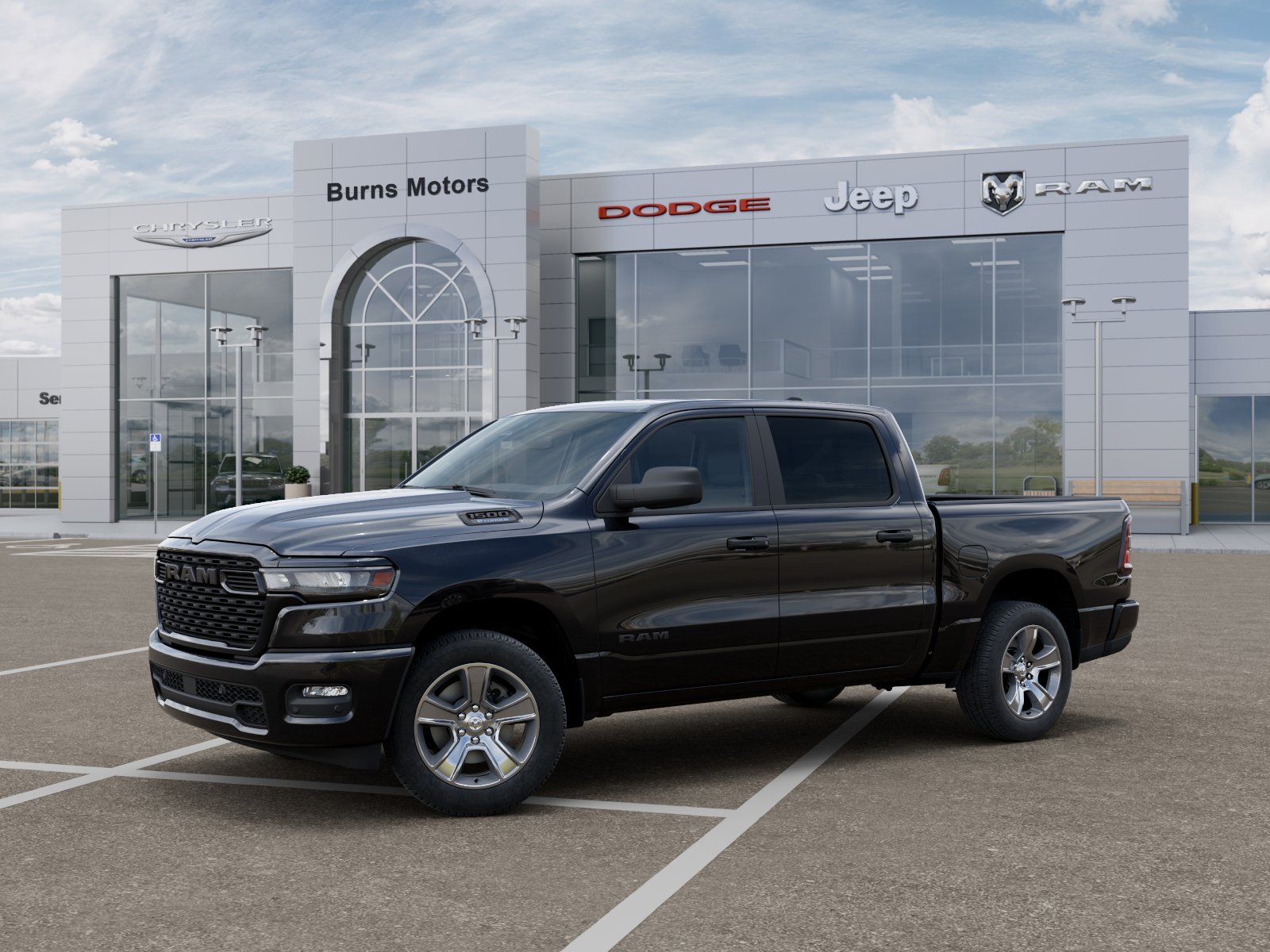 New 2026 Diamond Black Crystal Pearl-Coat Exterior Paint RAM Express image 28