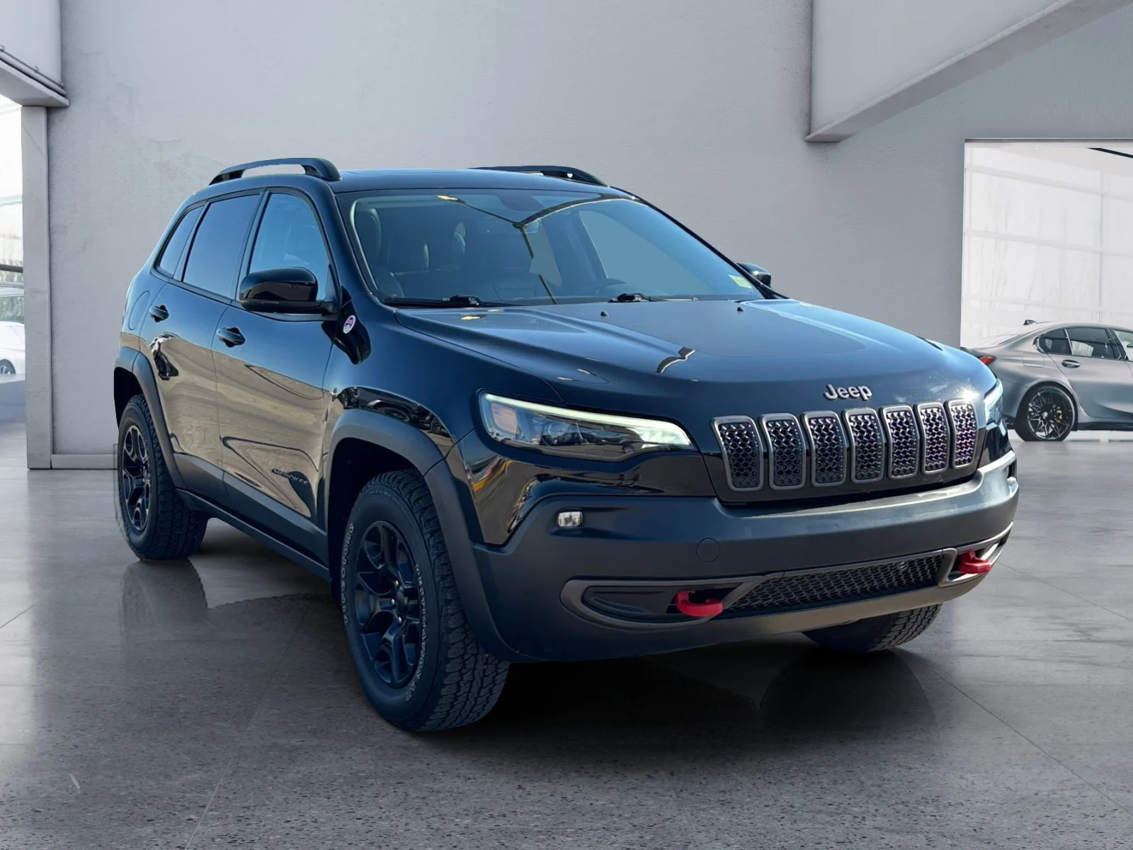 Certified Used 2022 Black Jeep Trailhawk Elite image 7