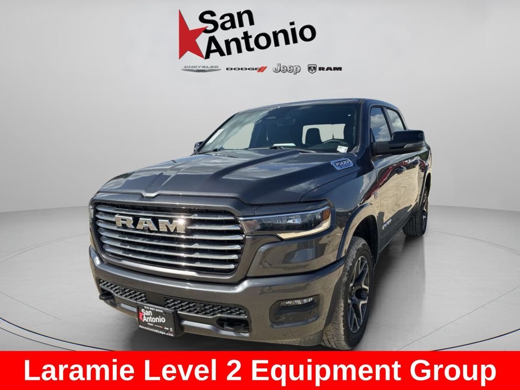 New 2026 Granite Crystal Metallic Clear-Coat Exterior Paint RAM Laramie image 5