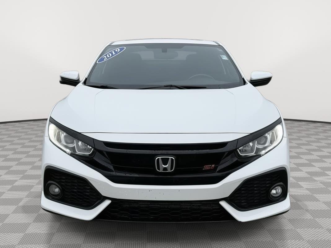 Used 2019 Platinum White Pearl Honda Si w/Summer Tires image 2