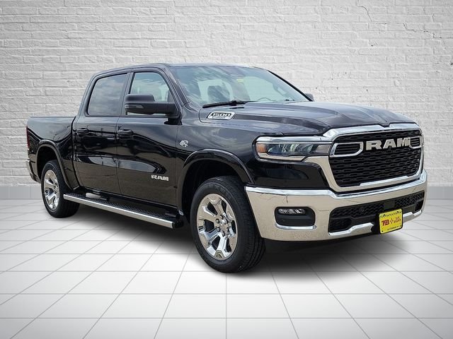 New 2026 Diamond Black Crystal Pearl-Coat Exterior Paint RAM Big Horn/Lone Star image 6