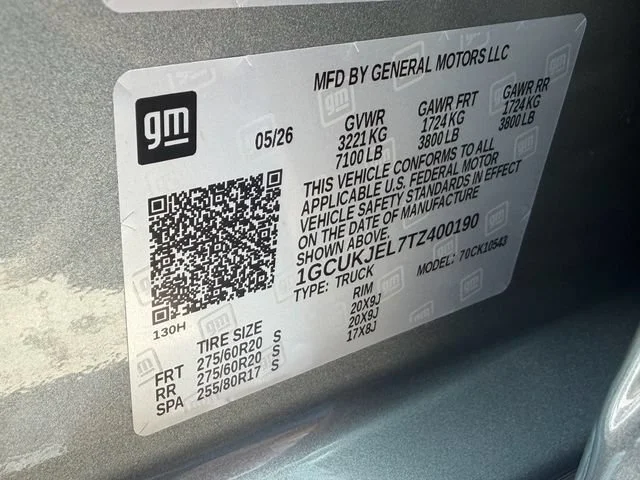 New 2026 Sterling Gray Metallic Chevrolet High Country image 22