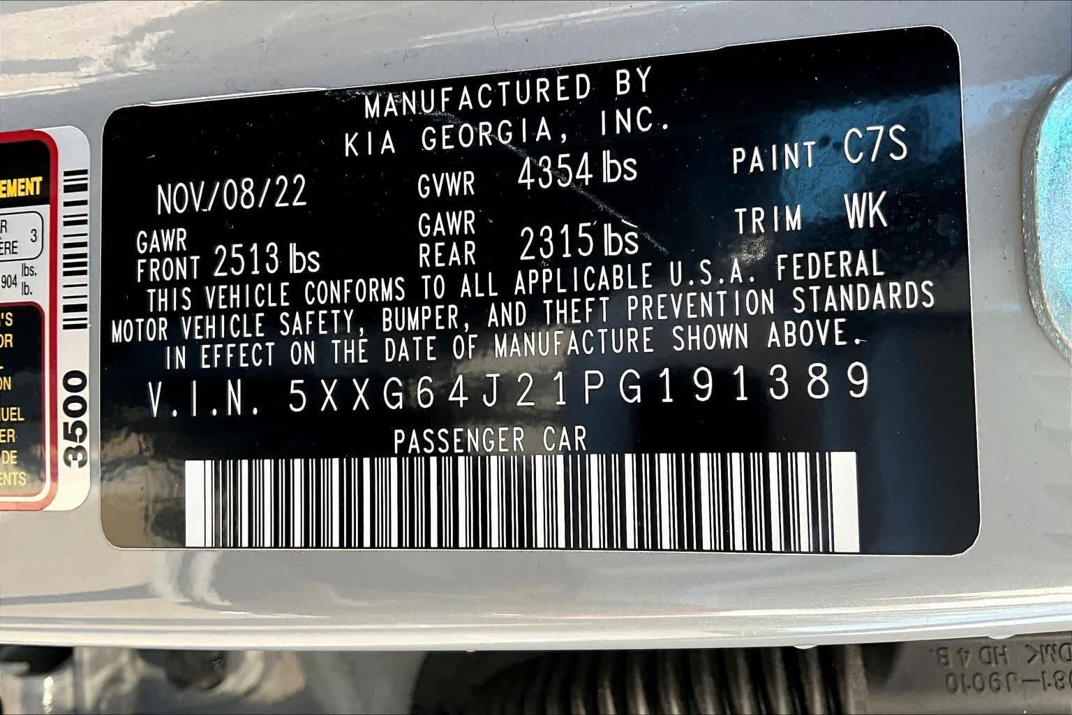 Used 2023 Wolf Gray Kia GT-Line image 37