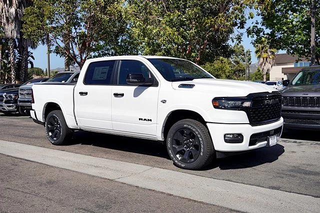 New 2026 Bright White Clear-Coat Exterior Paint RAM Big Horn Night Edition image 5