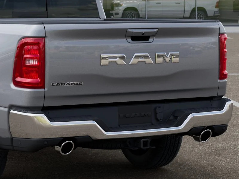 New 2026 Billet Silver Metallic Clear-Coat Exterior Paint RAM Laramie image 46
