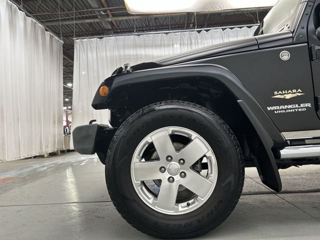 Used 2009 Black Jeep Unlimited Sahara image 20