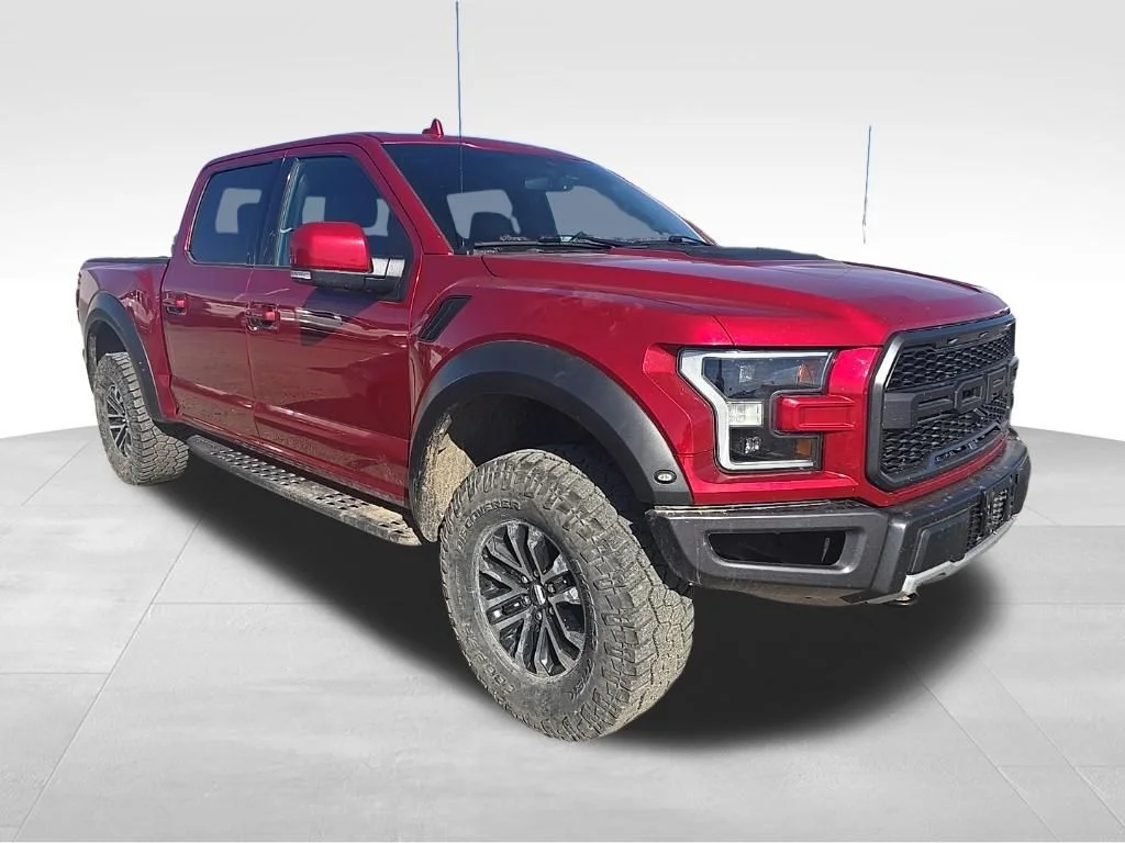 Used 2020 Rapid Red Metallic Tinted Clearcoat Ford Raptor image 3