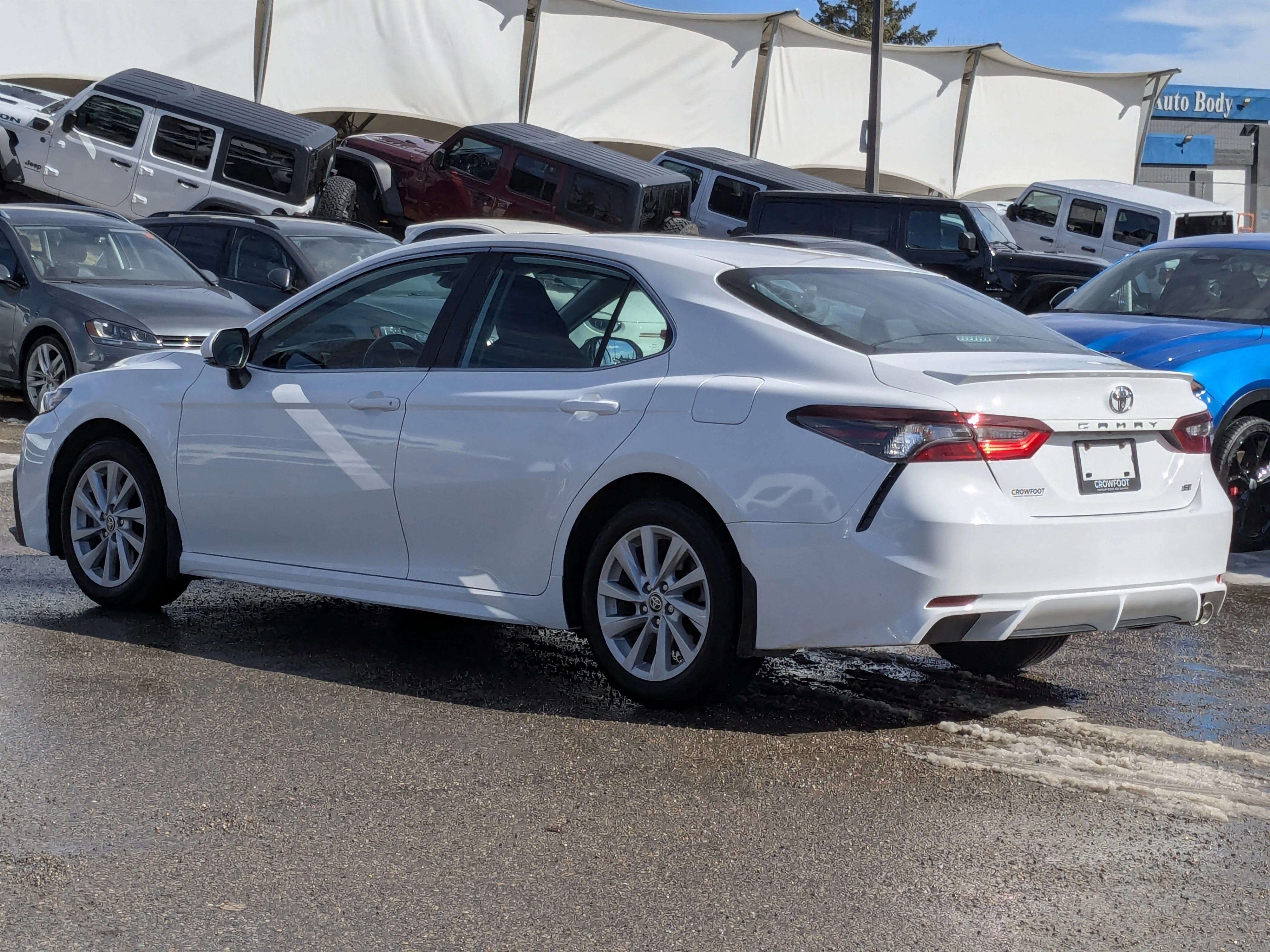 Used 2024 White Toyota SE - Toyota Safety Sense - Heated Seats & More image 6