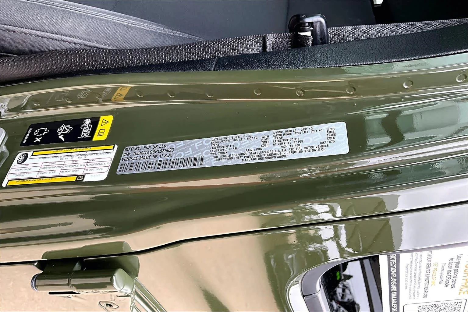 Used 2023 Sarge Green Clearcoat Jeep Willys image 34