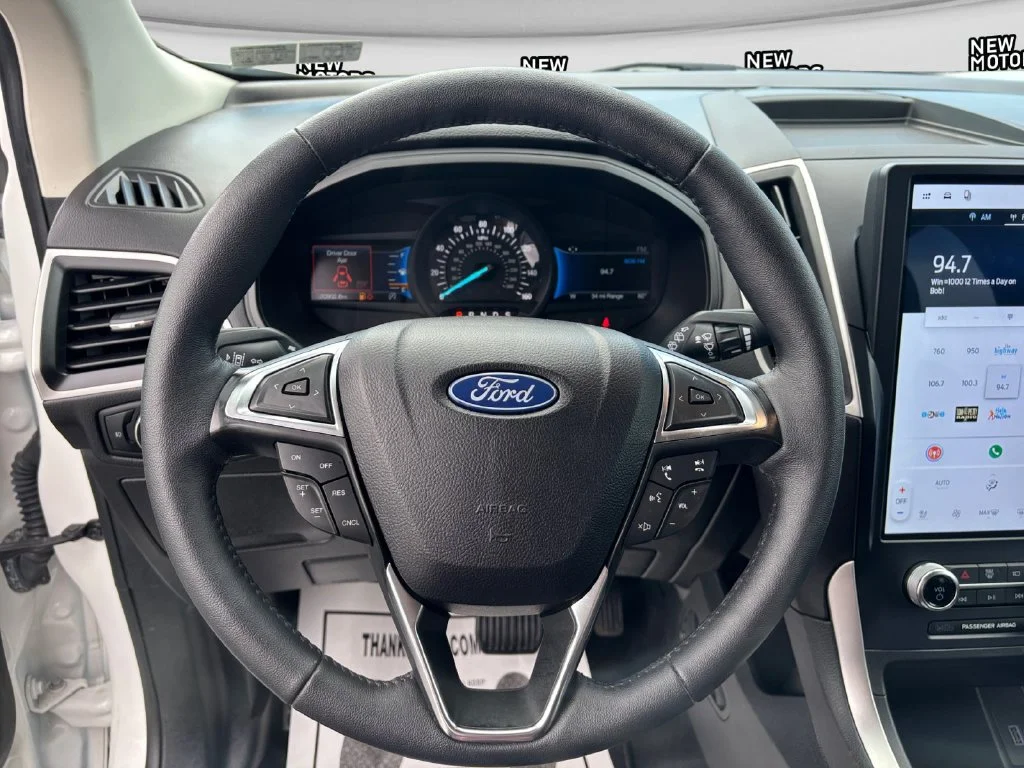 Used 2024 White Metallic Ford SEL image 13