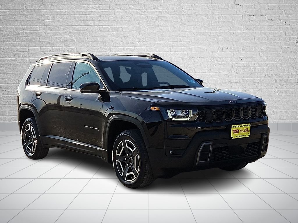 New 2026 Diamond Black Crystal Pearlcoat Jeep Limited image 6