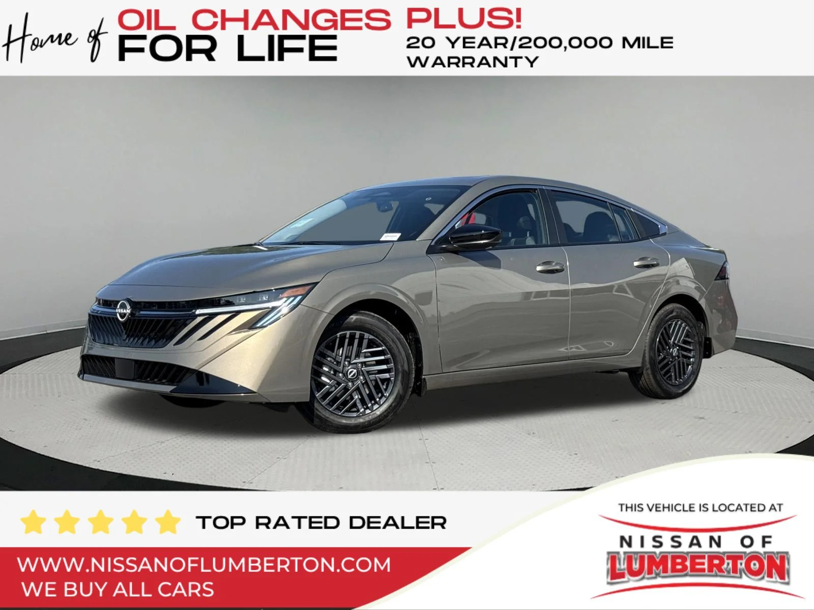 New 2026 Imperial Bronze Nissan SV image 1