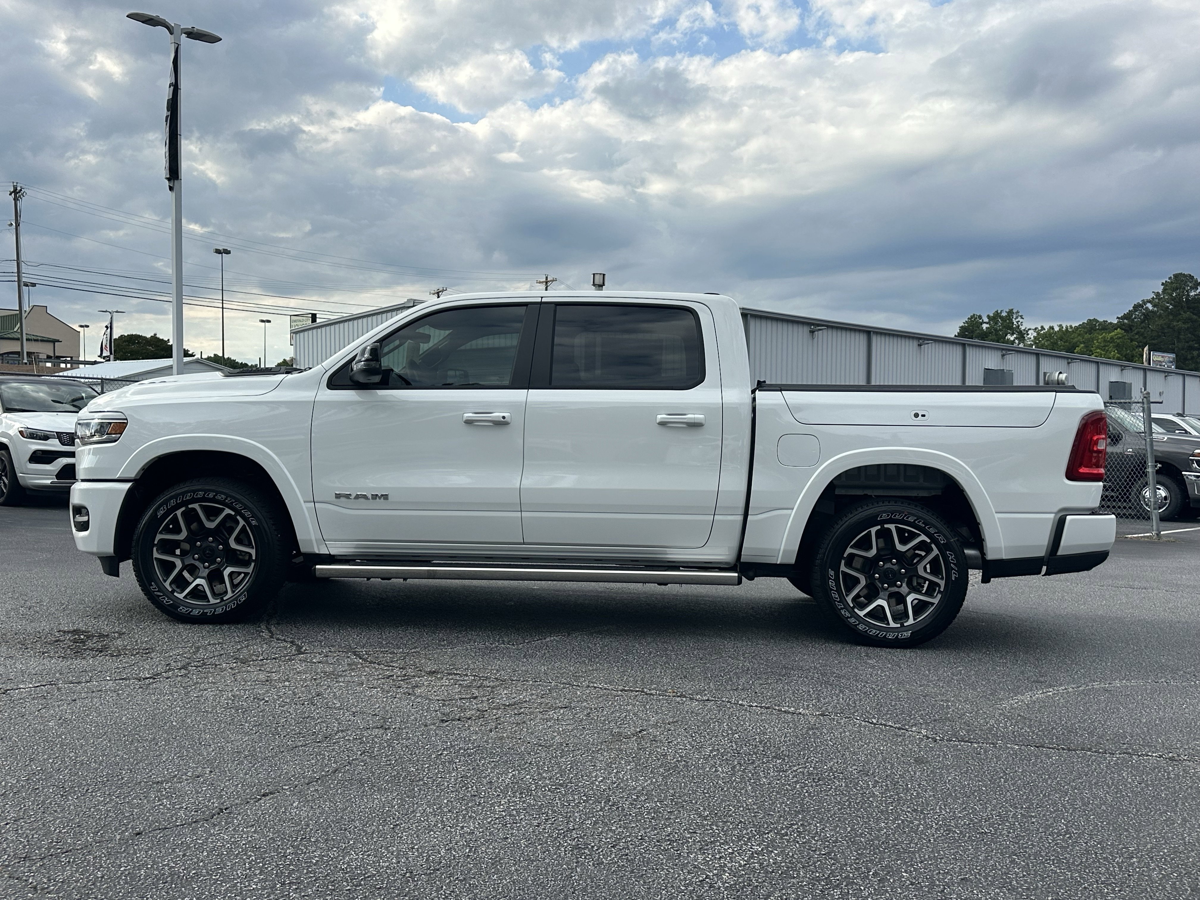 New 2026 Bright White Clear-Coat Exterior Paint RAM Laramie image 5