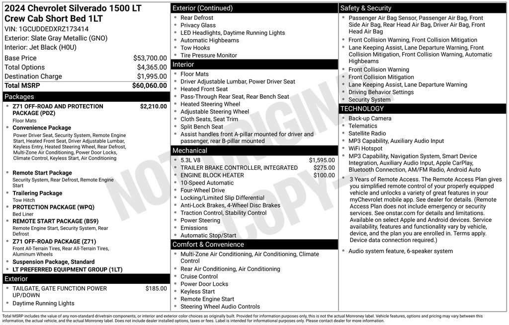 Certified Used 2024 Slate Gray Metallic Chevrolet LT image 27