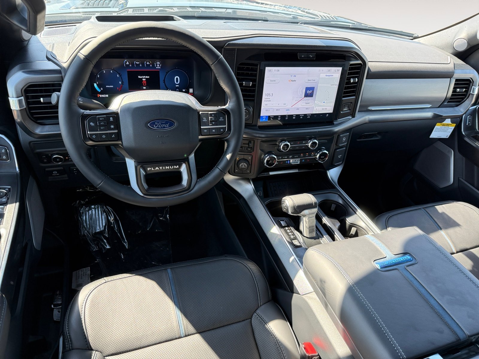 New 2025 Agate Black Metallic Ford Platinum® image 15