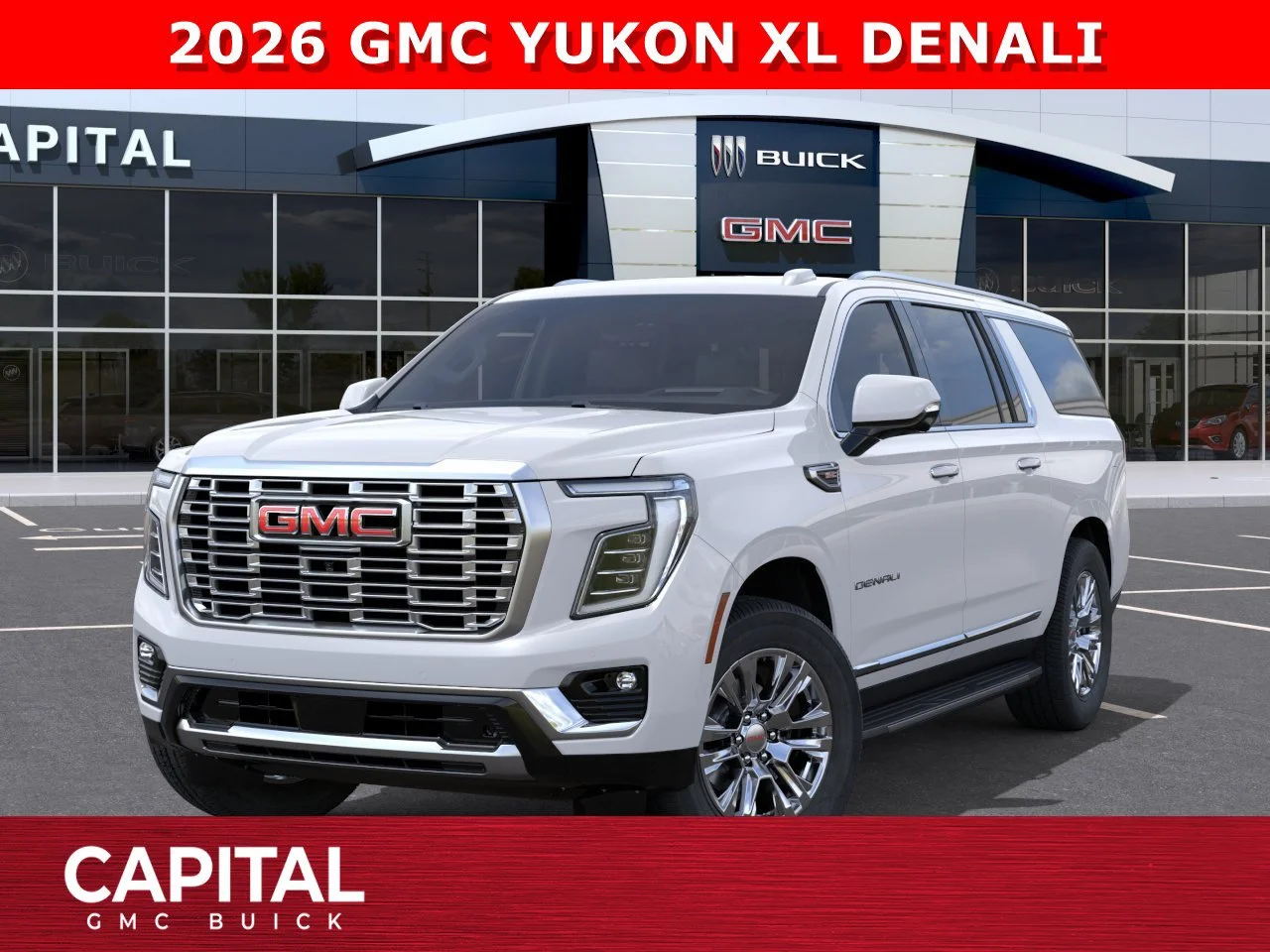 New 2026 Summit White GMC Denali image 1
