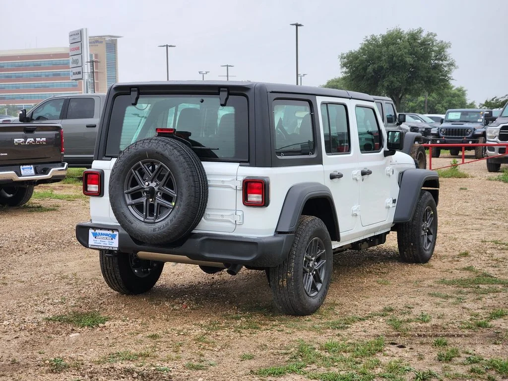 New 2026 Bright White Clearcoat Jeep Sport image 4
