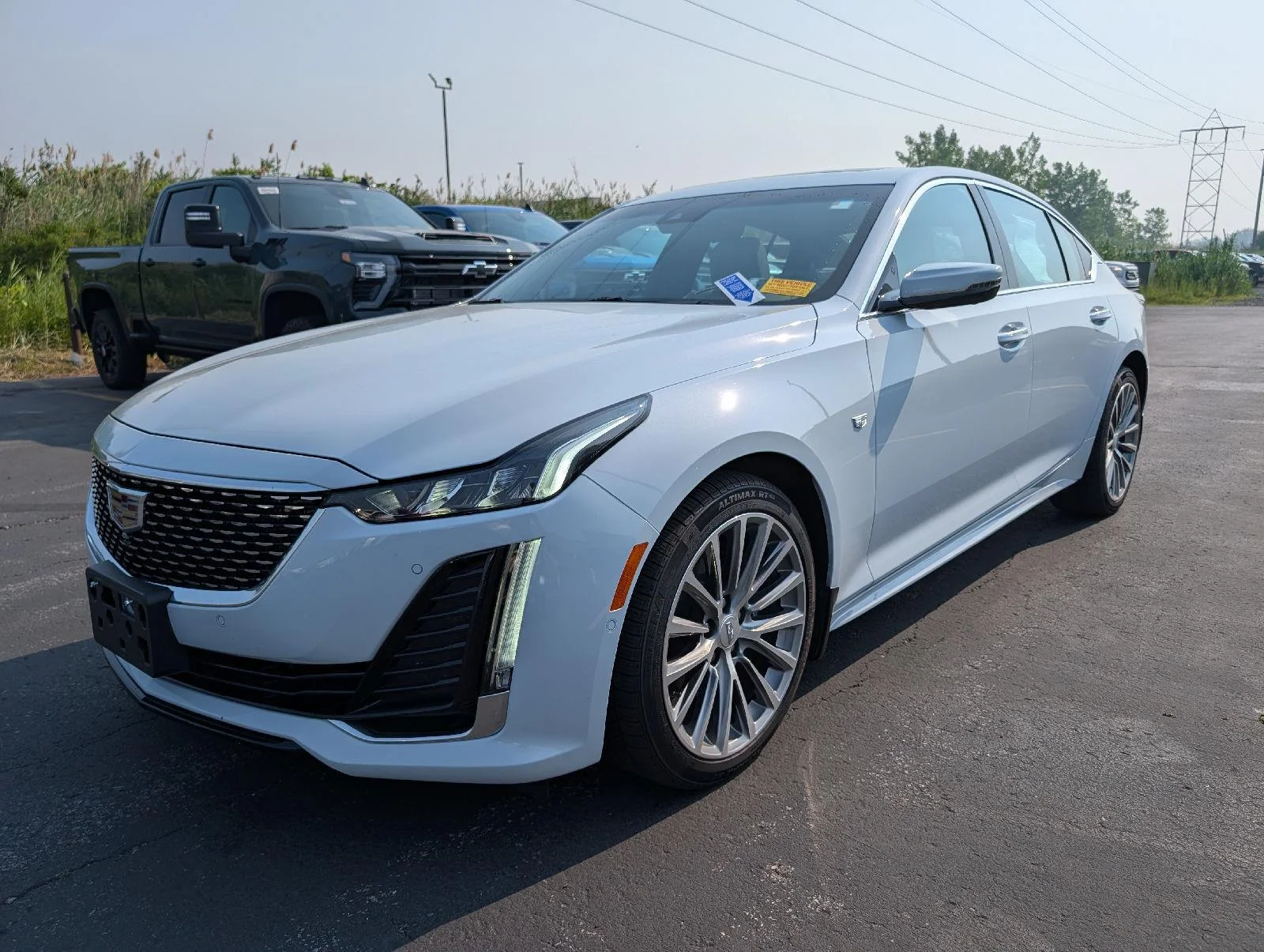 Used 2022 Diamond Sky Metallic Cadillac Premium Luxury image 4