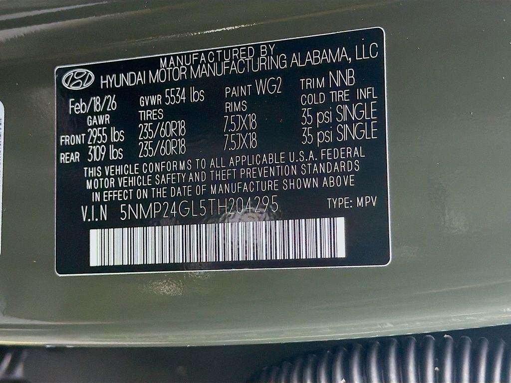 New 2026 Rockwood Green Hyundai SEL FWD image 26