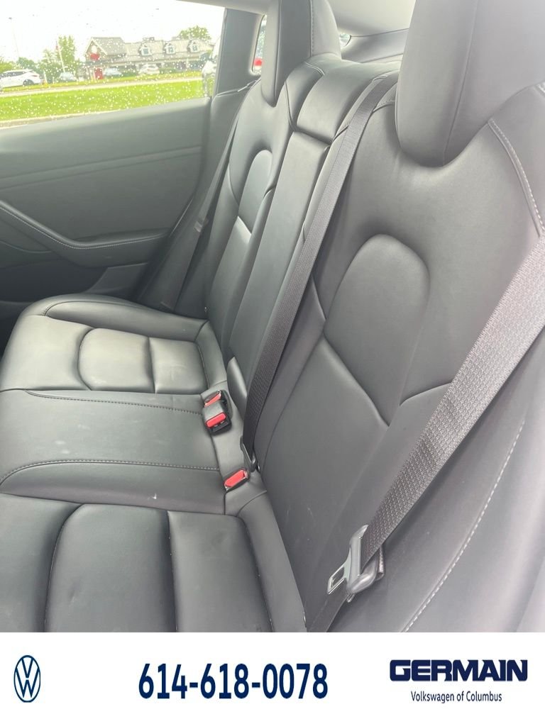 Used 2021 Pearl White Multi-Coat Tesla Long Range image 18